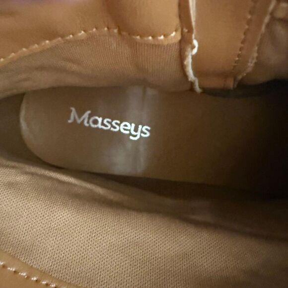 MASSEYS Presley Studded Low Heel LEOPARD Ankle Boot, Size 12 Wide - Picture 6 of 8